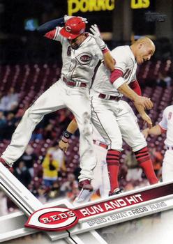 2017 Topps Update #US155 Run and Hit Front