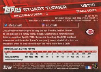 2017 Topps Update #US178 Stuart Turner Back