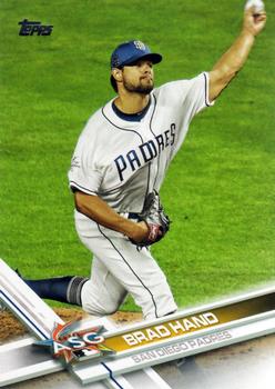 2017 Topps Update #US196 Brad Hand Front