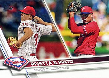 2017 Topps Update #US235 Pivetta & Pinto Front