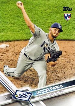2017 Topps Update #US240 Jacob Faria Front