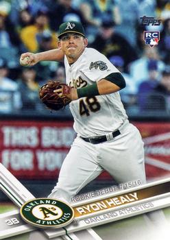 2017 Topps Update #US241 Ryon Healy Front