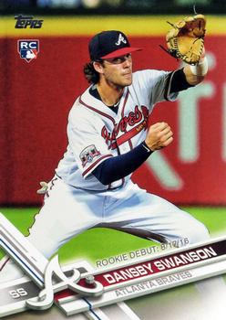 2017 Topps Update #US247 Dansby Swanson Front