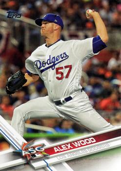 2017 Topps Update #US257 Alex Wood Front