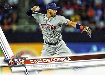 2017 Topps Update #US260 Carlos Correa Front