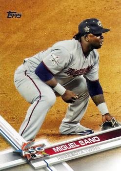 2017 Topps Update #US288 Miguel Sano Front