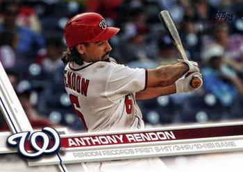 2017 Topps Update #US290 Anthony Rendon Front