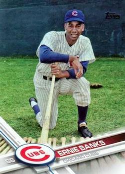 2017 Topps Update #US10 Ernie Banks Front