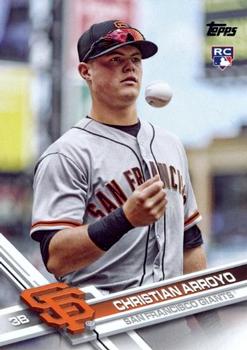 2017 Topps Update #US25 Christian Arroyo Front
