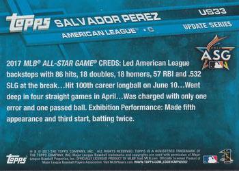 2017 Topps Update #US33 Salvador Perez Back