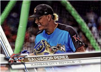 2017 Topps Update #US33 Salvador Perez Front