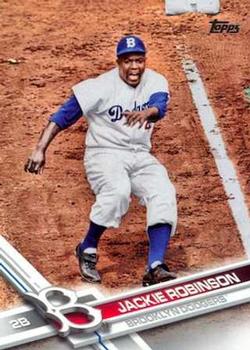 2017 Topps Update #US50 Jackie Robinson Front