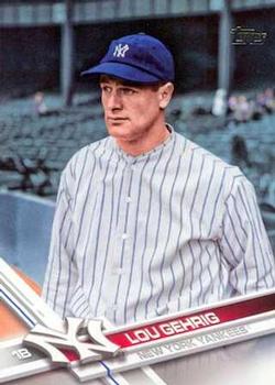 2017 Topps Update #US259 Lou Gehrig Front