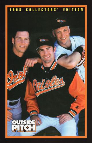 1998 Baltimore Orioles Outside Pitch Collectors' Edition #NNO Brady Anderson / Mike Mussina / Cal Ripken Jr. Front