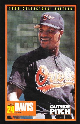 1998 Baltimore Orioles Outside Pitch Collectors' Edition #NNO Eric Davis Front