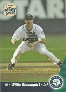 2004 Knothole Gang Seattle Mariners #3 Willie Bloomquist Front