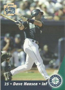 2004 Knothole Gang Seattle Mariners #9 Dave Hansen Front