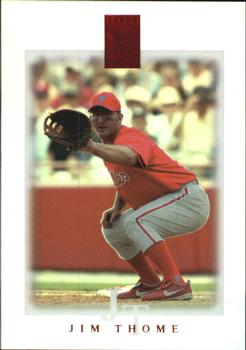 2003 Topps Tribute Contemporary - Red #1 Jim Thome Front