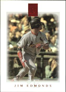 2003 Topps Tribute Contemporary - Red #31 Jim Edmonds Front