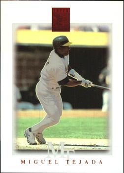 2003 Topps Tribute Contemporary - Red #80 Miguel Tejada Front