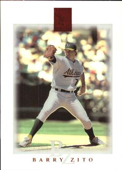 2003 Topps Tribute Contemporary - Red #89 Barry Zito Front