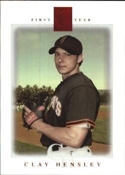 2003 Topps Tribute Contemporary - Red #99 Clay Hensley Front