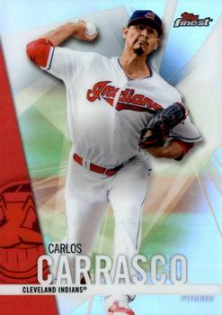 2017 Finest - Refractor #20 Carlos Carrasco Front