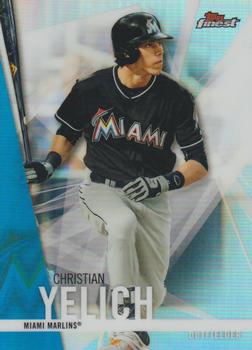 2017 Finest - Refractor #21 Christian Yelich Front