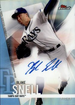 2017 Finest - Finest Autographs #FA-BS Blake Snell Front