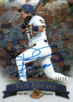 2017 Finest - Finest Originals Autographs #174 Paul Konerko Front