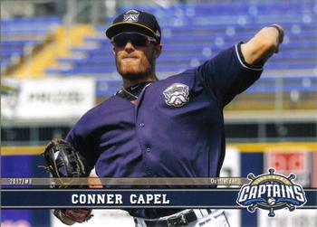 2017 Grandstand Lake County Captains #NNO Conner Capel Front