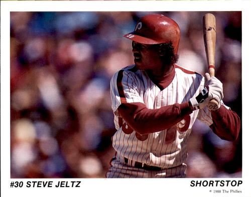 1988 Tastykake Philadelphia Phillies #NNO Steve Jeltz Front