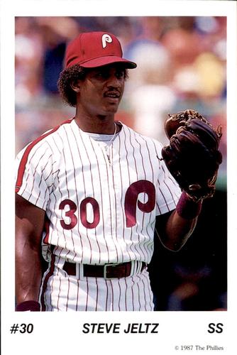 1987 Tastykake Philadelphia Phillies #NNO Steve Jeltz Front