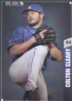 2017 Kentucky Wildcats #5 Colton Cleary Front