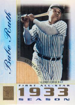 2003 Topps Tribute Perennial All-Star Edition - Relics #TR-BR Babe Ruth Front