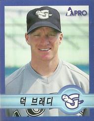 1998 Pro Baseball Stickers #274 Doug Brady Front