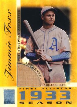2003 Topps Tribute Perennial All-Star Edition - Relics Gold #TR-JF Jimmie Foxx Front