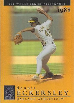 2003 Topps Tribute World Series - Gold #4 Dennis Eckersley Front