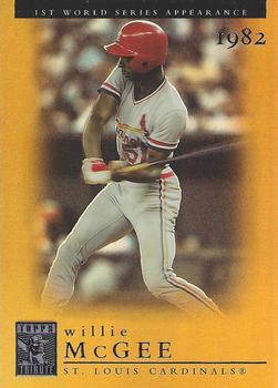 2003 Topps Tribute World Series - Gold #41 Willie McGee Front