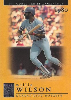 2003 Topps Tribute World Series - Gold #66 Willie Wilson Front