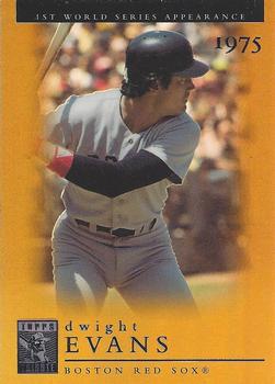 2003 Topps Tribute World Series - Gold #77 Dwight Evans Front