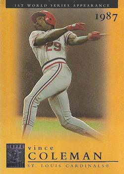 2003 Topps Tribute World Series - Gold #86 Vince Coleman Front