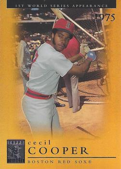 2003 Topps Tribute World Series - Gold #124 Cecil Cooper Front