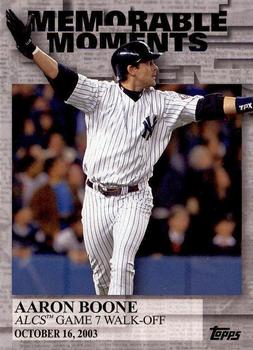 2017 Topps - Memorable Moments #MM-10 Aaron Boone Front