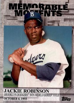 2017 Topps - Memorable Moments #MM-17 Jackie Robinson Front