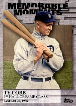 2017 Topps - Memorable Moments #MM-19 Ty Cobb Front