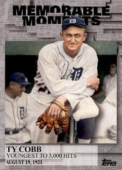 2017 Topps - Memorable Moments #MM-32 Ty Cobb Front