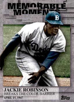 2017 Topps - Memorable Moments #MM-33 Jackie Robinson Front