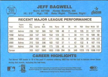 2002 Donruss Originals #299 Jeff Bagwell Back