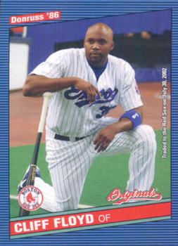 2002 Donruss Originals #345 Cliff Floyd Front